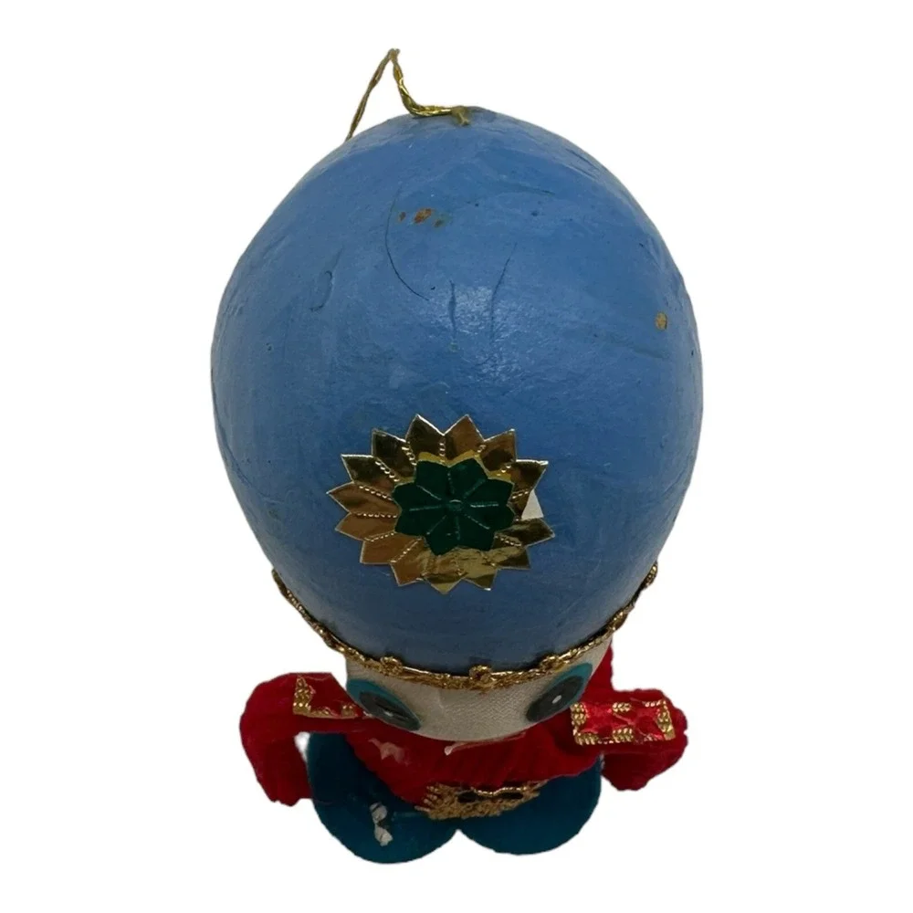Vintage Toy Soldier Christmas Ornament Nutcracker Japan Putz Cardboard‎ 5